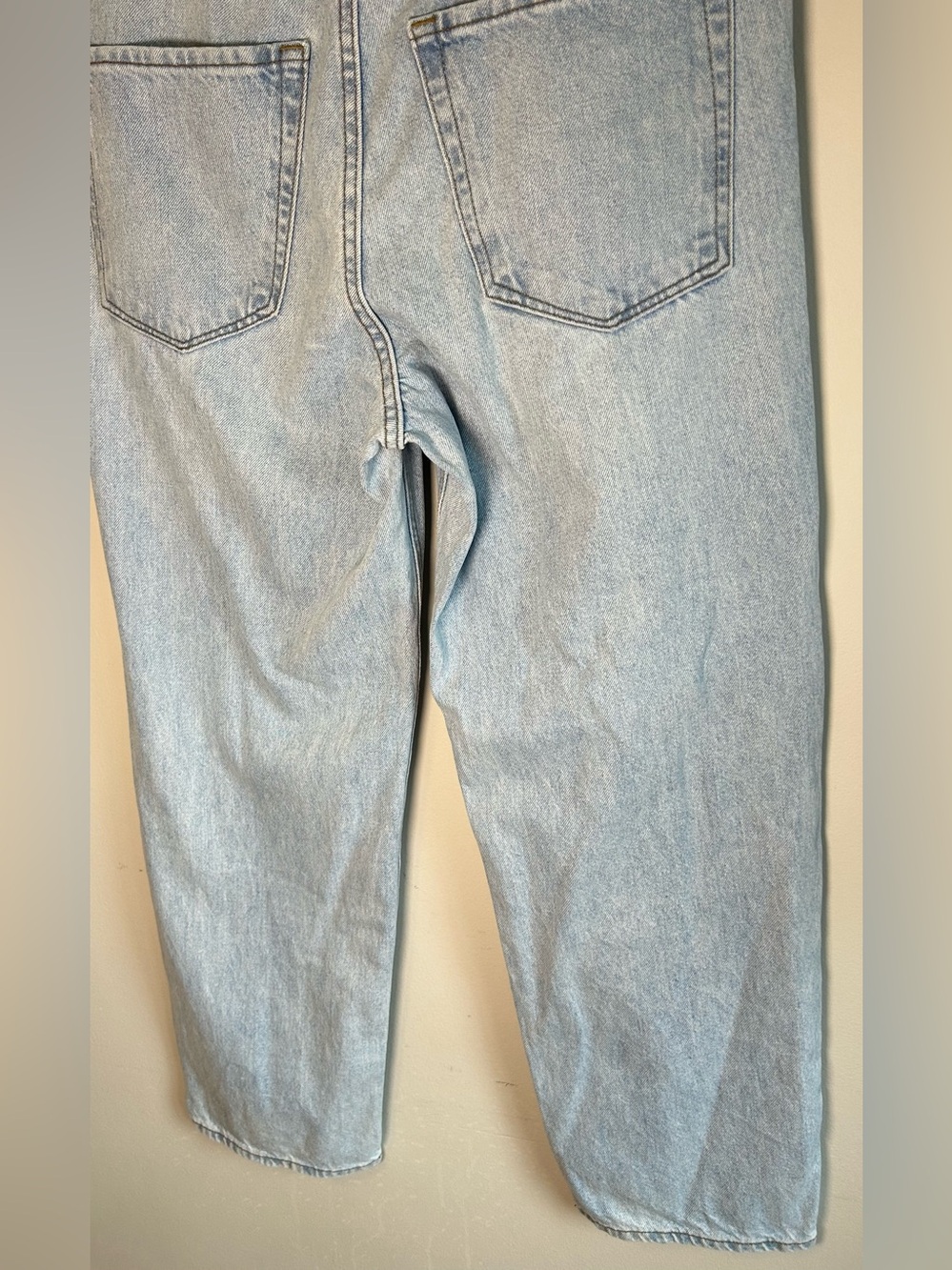 Empyre Skate Jeans 32X30 Men’s Relaxed Loose Fit Blue Light Wash Denim Logo EUC - Picture 8 of 12